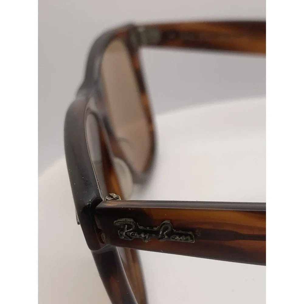 Ray-Ban Wayfarer II Vintage Sunglasses B&l Bausch & Lomb USA Tortoise Shell 80s